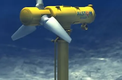 Alstom’s Oceade™ tidal turbine