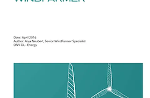 WindFarmer white paper