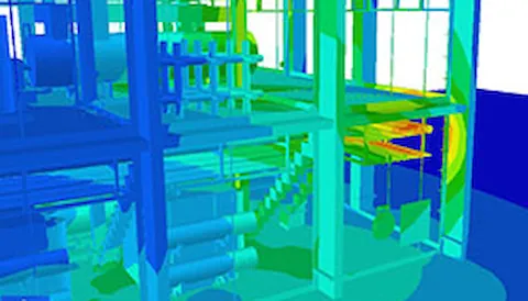 爆発シミュレーションソフトウェア - CFD (computational fluid dynamics:数値流体力学) 爆発 - Kameleon FireEx - KFX Exsim