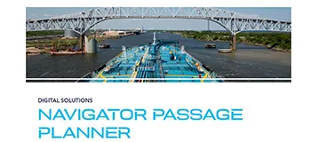 Navigator Port module Passage Planner flier