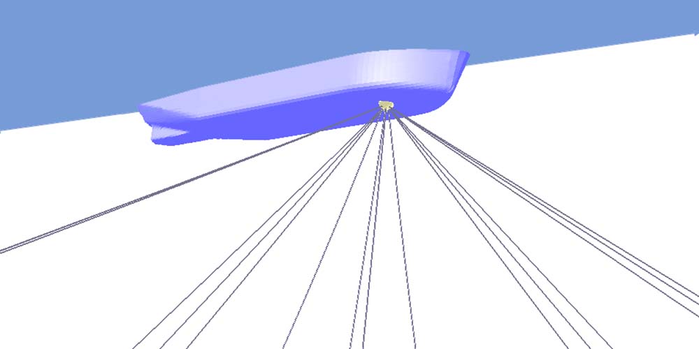 Mooring system analysis with Mimosa mooring software from DNV GL