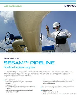 Pipeline Engineering Tool フライヤー