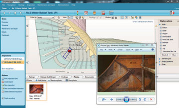 ShipManager Hull illustration - location of finding incl. photo