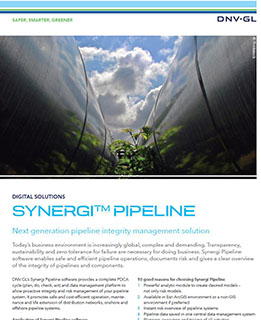 Synergi Pipeline フライヤー